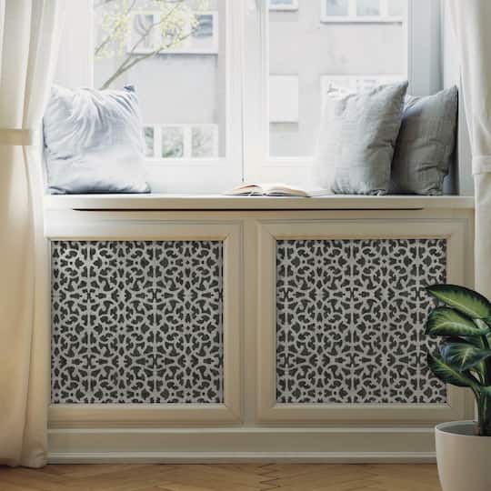 RoomMates Scroll Gate Peel & Stick Wallpaper